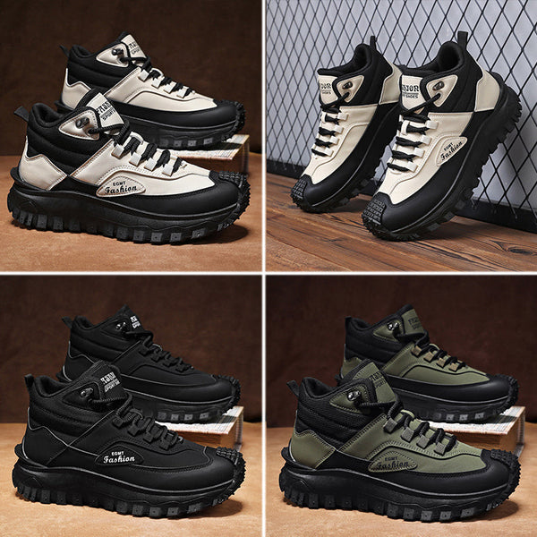 Retro Hiking Boots & Safety Boots | GORE-TEX Waterproof | Vibram Anti-Slip Outsole | All-Terrain Outdoor & Work Site Ready